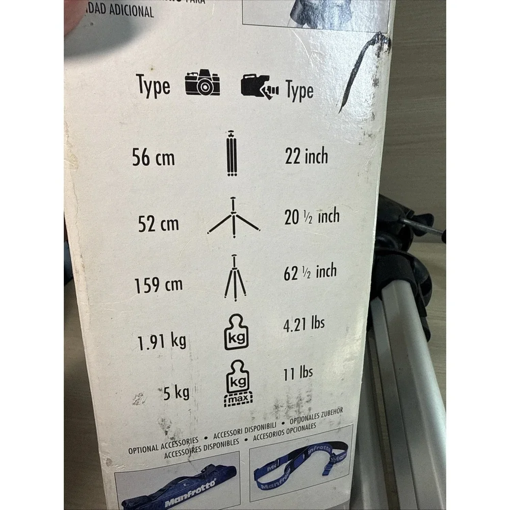Manfrotto (Italy) Bogen 3405‎ Junior Tripod with Quick Release Head